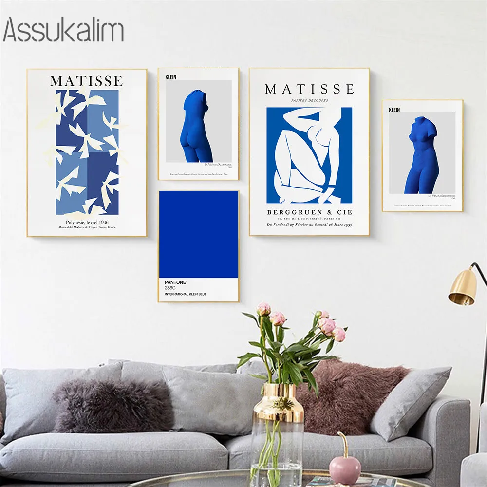 Modern Matisse Canvas Painting Blue Abstract Poster Prints Woman Body Wall Posters Nordic Wall Pictures Living Room Home Decor 
Modern Matisse Canvas Painting Blue Abstract Poster Prints Woman Body Wall Posters Nordic Wall Pictures Living Room Home Decor