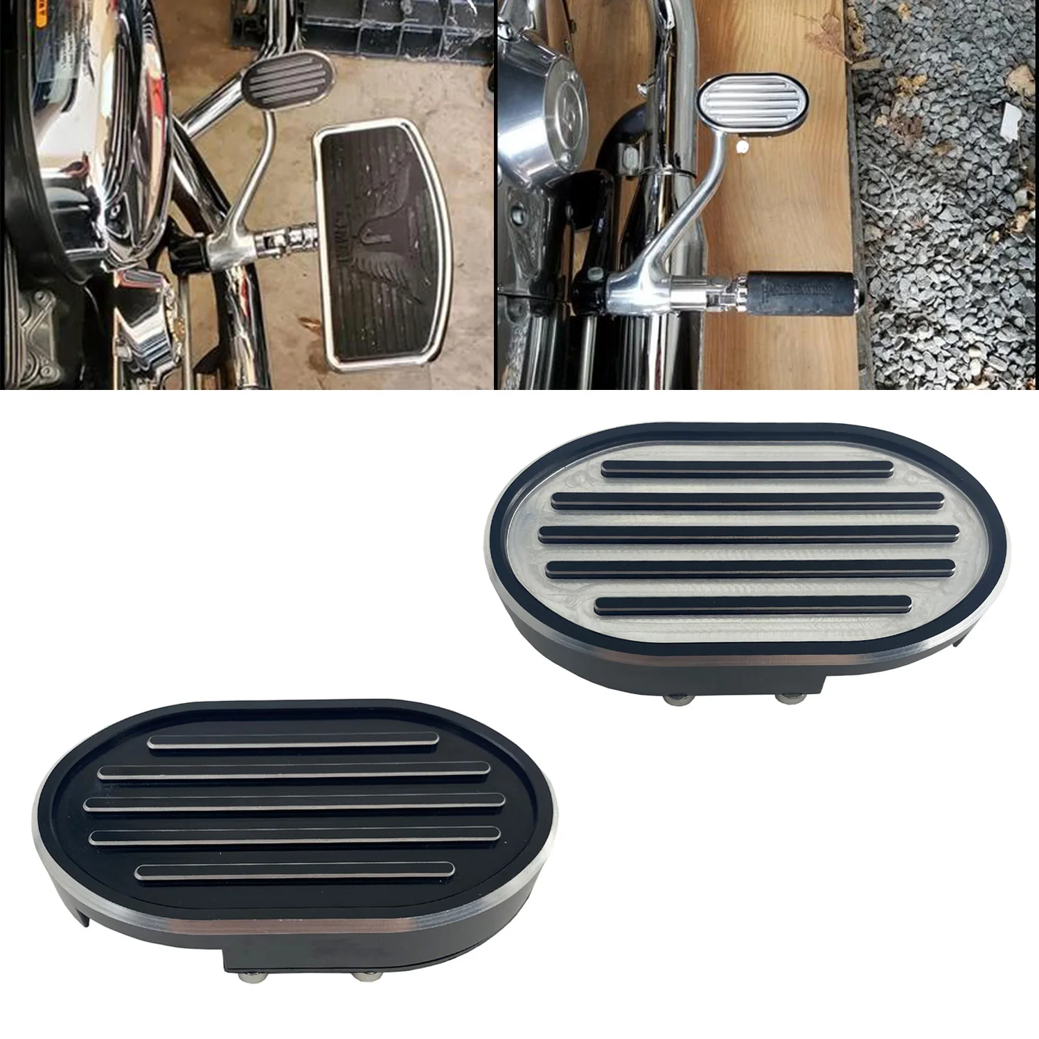 Right CNC Billet Brake Pedal Pad Cover For Harley Sportster XL 883 1200 Dyna Wide Glide V-Rod
Right CNC Billet Brake Pedal Pad Cover For Harley Sportster XL 883 1200 Dyna Wide Glide V-Rod