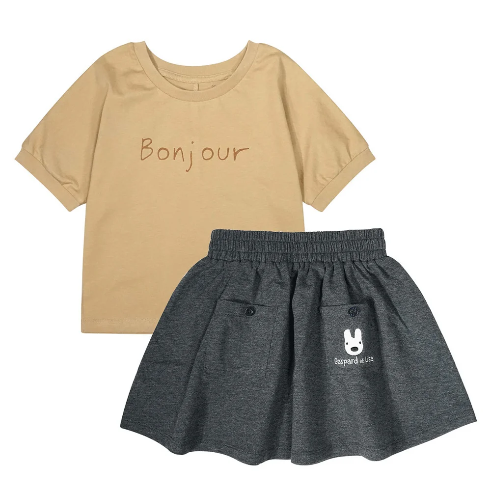 Children's Designer Brand Clothes Baby Girls 2pcs Sets T Shirts + Pleated Skirts Toddler Casual Kids Clothing for Girls Outfits 
Children's Designer Brand Clothes Baby Girls 2pcs Sets T Shirts + Pleated Skirts Toddler Casual Kids Clothing for Girls Outfits
