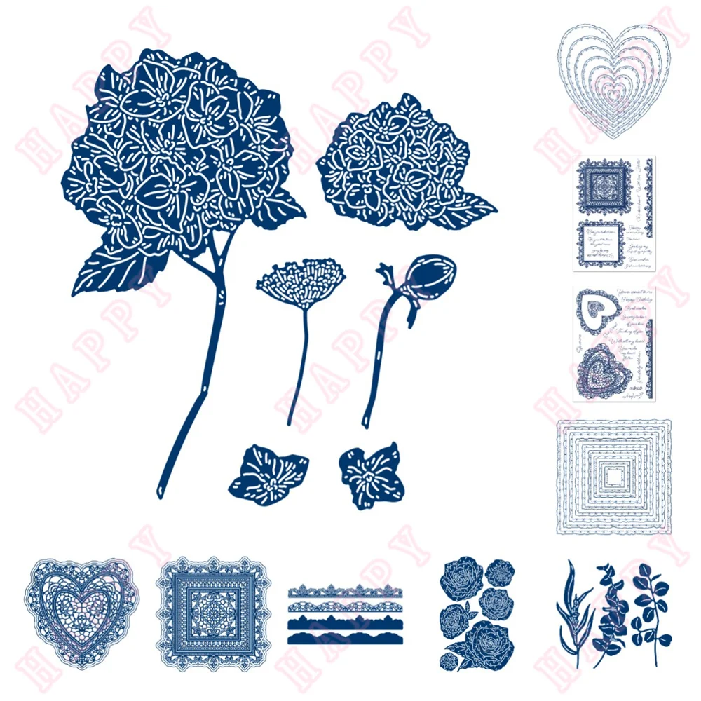 New Rectangular Heart Lace Flower Stand Various Shapes Cutting Dies and Stamps Scrapbook Diary Diy Decoration Greeting Card Mold
New Rectangular Heart Lace Flower Stand Various Shapes Cutting Dies and Stamps Scrapbook Diary Diy Decoration Greeting Card Mold