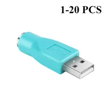 PS/2 Female To USB Male Adapter For Diy Gaming Computers PC Laptop Mouse Keyboard USB Male to PS2 Adapter Converter Connector