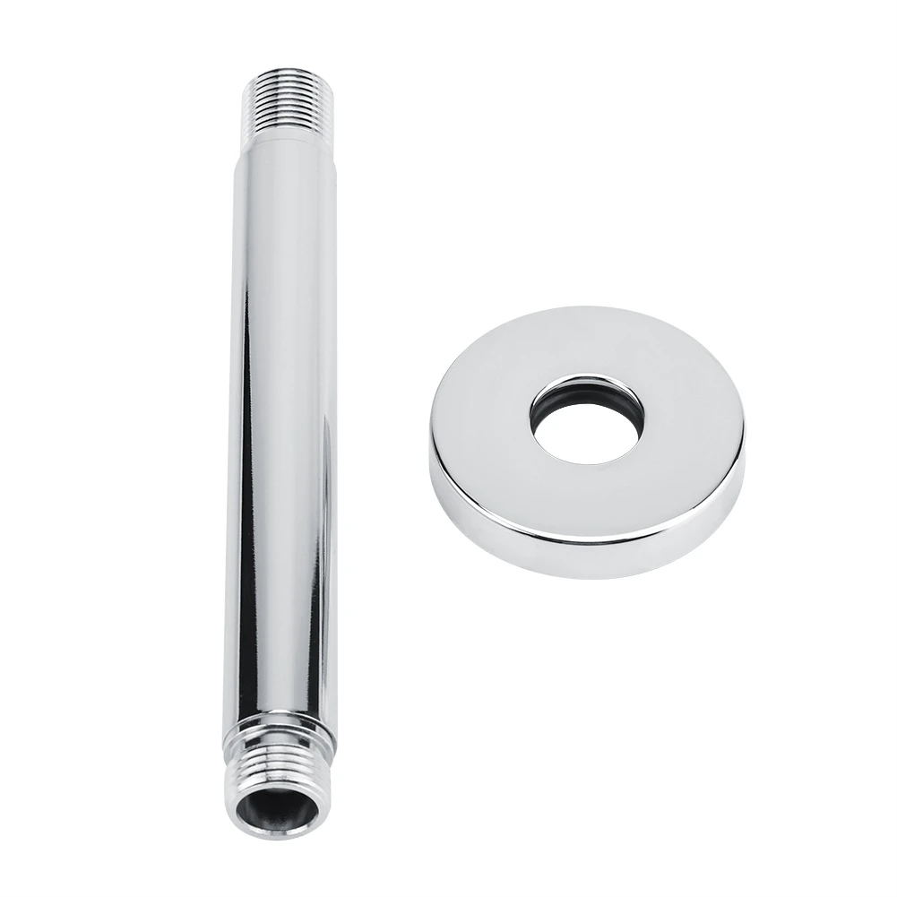 Stainless Steel Round Top Shower Arm Pipe Wall Mount for Bathroom Ceiling Shower Head (15 cm)Shower Arm
Stainless Steel Round Top Shower Arm Pipe Wall Mount for Bathroom Ceiling Shower Head (15 cm)Shower Arm