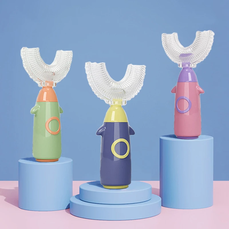 Toothbrush For Kids U Shape 360° Children's Toothbrush Teeth Care For Teeth Cleaning Child Toothbrush Baby Brush Dental Care
Toothbrush For Kids U Shape 360° Children's Toothbrush Teeth Care For Teeth Cleaning Child Toothbrush Baby Brush Dental Care