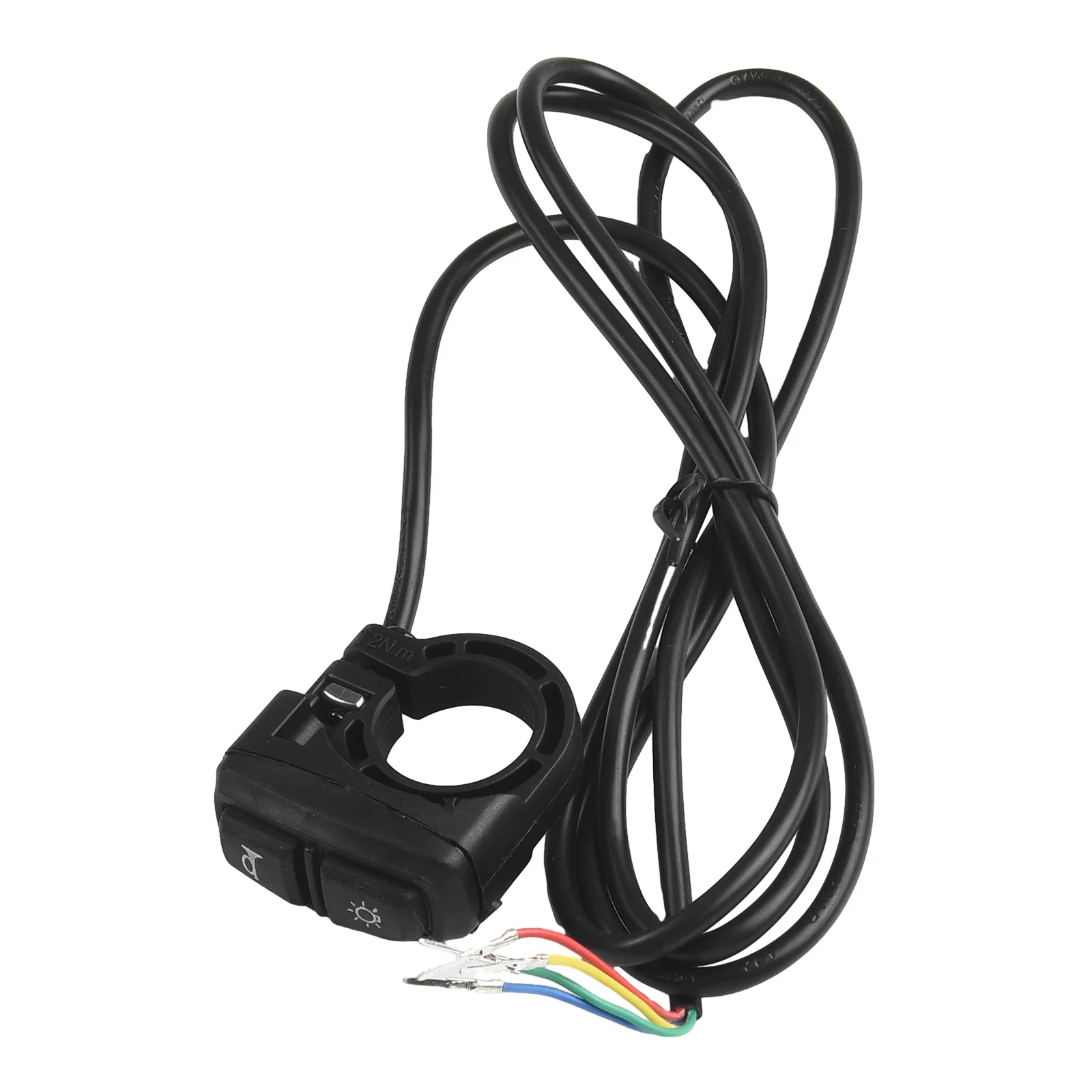 12V-72V 2 In 1 Switch For Light And Horn Waterproof IP65 150CM Cable Length Escooter Scooter Electric Bike Accessories
12V-72V 2 In 1 Switch For Light And Horn Waterproof IP65 150CM Cable Length Escooter Scooter Electric Bike Accessories