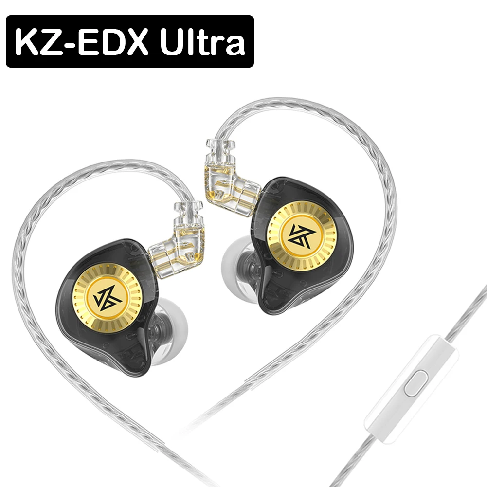 Динамические наушники-вкладыши KZ EDX Ultra HiFi, спортивные наушники для музыки, игровая гарнитура с шумоподавлением, сменный кабель EDS ZES
Динамические наушники-вкладыши KZ EDX Ultra HiFi, спортивные наушники для музыки, игровая гарнитура с шумоподавлением, сменный кабель EDS ZES
