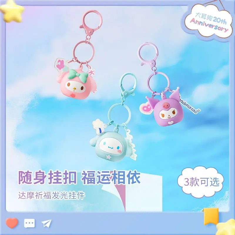 Kawaii Sanrioed Anime Cartoon Cinnamoroll Series My Melody Kuromi Luminescence Pendant Key Chain Baby Boy Girl Festival Gift
Kawaii Sanrioed Anime Cartoon Cinnamoroll Series My Melody Kuromi Luminescence Pendant Key Chain Baby Boy Girl Festival Gift
