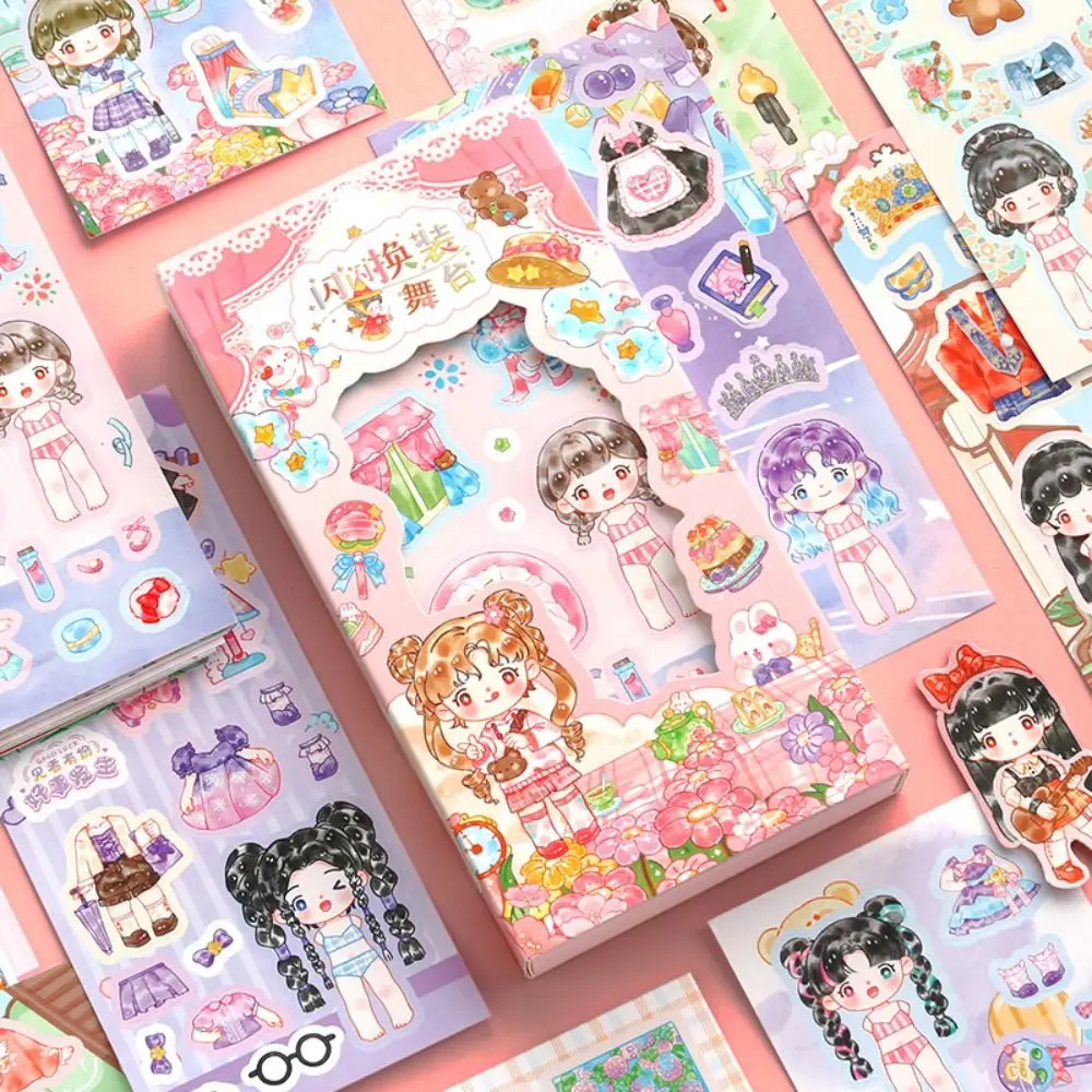 Hand Account Princess Dress Up Sticker DIY Decorative Sticker Little Girl Dress-up Outfit Stickers Stationery Sticker
Hand Account Princess Dress Up Sticker DIY Decorative Sticker Little Girl Dress-up Outfit Stickers Stationery Sticker