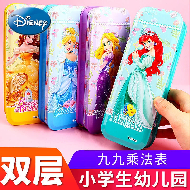 Disney Snow White Children's Stationery Box Three-layer Iron Cartoon Cute Student Girl Girl with Formula Table Pencil Case
Disney Snow White Children's Stationery Box Three-layer Iron Cartoon Cute Student Girl Girl with Formula Table Pencil Case