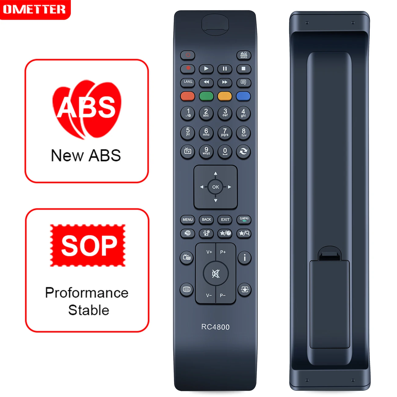 Universal TV Remote Control RC4800 RC-4800 for JVC Hitachi Telefunken Acer Medion Mitsai Vestel 4740S D49F283N3C VOX 32783 32883
Universal TV Remote Control RC4800 RC-4800 for JVC Hitachi Telefunken Acer Medion Mitsai Vestel 4740S D49F283N3C VOX 32783 32883