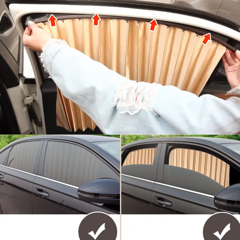 Car Shade Front Rear Side Window Sun Shade Universal Car Decoration Sunscreen Anti-mosquito Curtain Cloth Auto Accessoriies 
Car Shade Front Rear Side Window Sun Shade Universal Car Decoration Sunscreen Anti-mosquito Curtain Cloth Auto Accessoriies