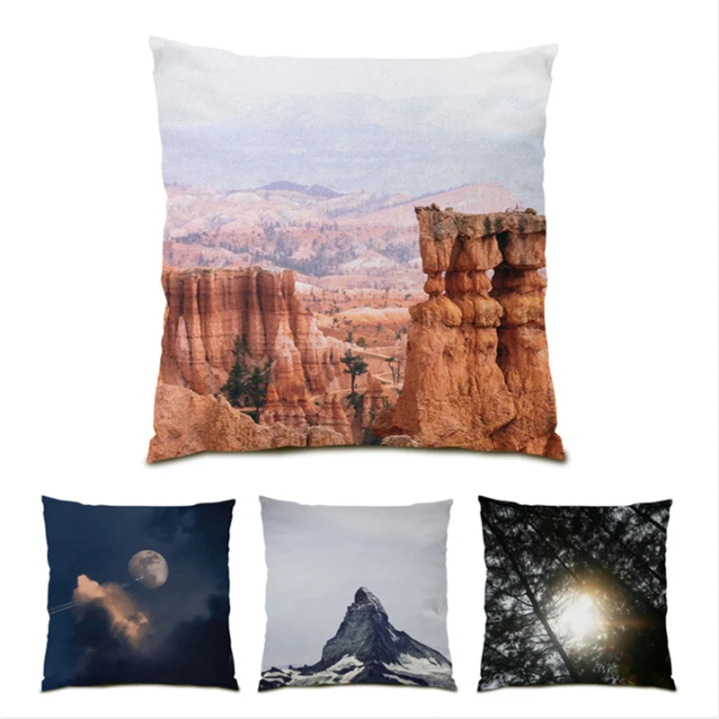 Cushion Cover 45x45 Home Decor Polyester Linen Sofas for Living Room Vintage Nature Landscape Velvet Beautiful Pillow Case E1014
Cushion Cover 45x45 Home Decor Polyester Linen Sofas for Living Room Vintage Nature Landscape Velvet Beautiful Pillow Case E1014