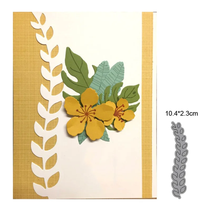 Flower Leaf Vine Series Frame DIY Craft Metal Cutting Dies Scrapbook Embossed Paper Card Album Craft Template Stencil
Flower Leaf Vine Series Frame DIY Craft Metal Cutting Dies Scrapbook Embossed Paper Card Album Craft Template Stencil