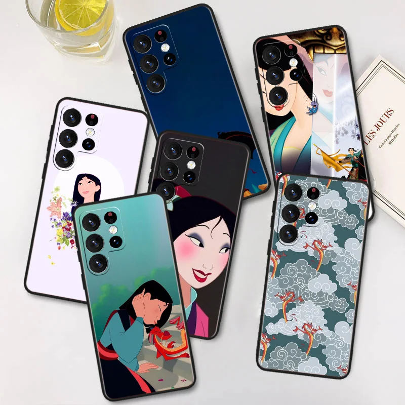 Anime Cartoon Mulan Phone Case For Samsung Galaxy S23 S22 S21 S20 FE Ultra S10e S10 S9 S8 Plus Lite Black Cover
Anime Cartoon Mulan Phone Case For Samsung Galaxy S23 S22 S21 S20 FE Ultra S10e S10 S9 S8 Plus Lite Black Cover