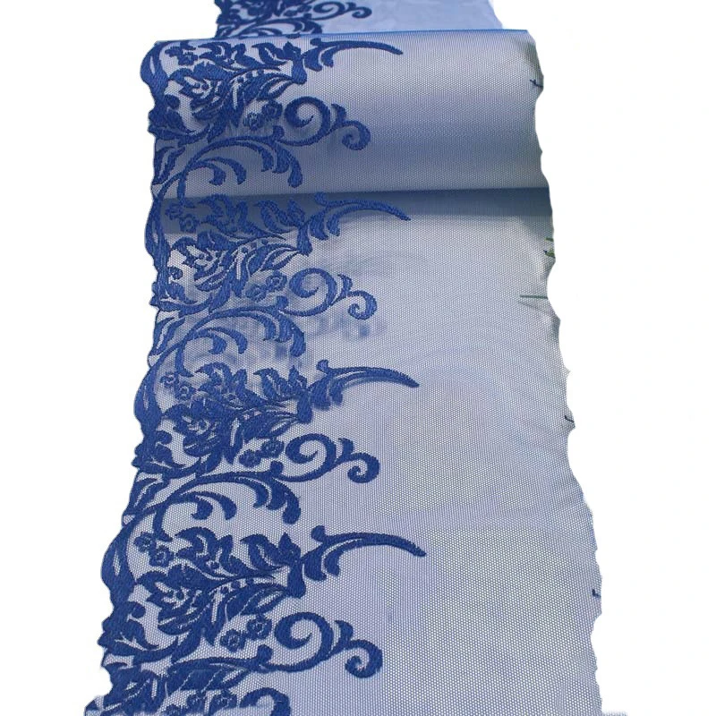 30Yards Blue Embroidered Lace Trim Tulle Mesh Bra Lingerie Underwear Decor Garment Dress Sewing Trimmings 18.5cm Wide
30Yards Blue Embroidered Lace Trim Tulle Mesh Bra Lingerie Underwear Decor Garment Dress Sewing Trimmings 18.5cm Wide