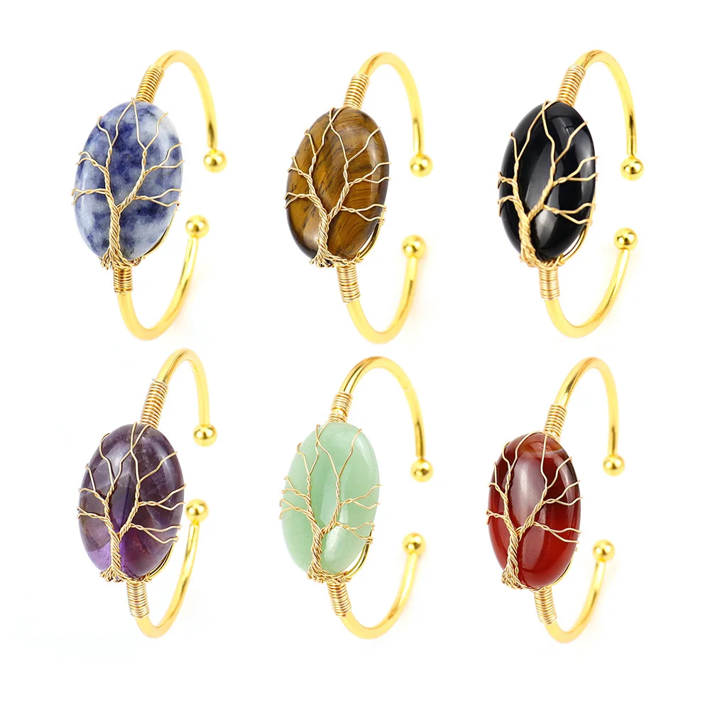 Geometric Natural Crystal Stone Amethyst Bangle for Women Gold Plated Wide Open Resizable
Geometric Natural Crystal Stone Amethyst Bangle for Women Gold Plated Wide Open Resizable