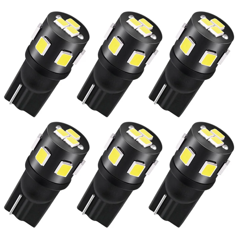 OBOLED 2/4/6PCS W5W T10 Bulb Trunk Lamp 2835Chip 9SMD 168 194 501 License Plate Light Car Interior Dome Burner White DC12V 6000K
OBOLED 2/4/6PCS W5W T10 Bulb Trunk Lamp 2835Chip 9SMD 168 194 501 License Plate Light Car Interior Dome Burner White DC12V 6000K