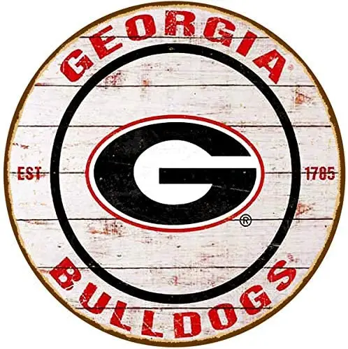 Georgia Bulldogs Round Metal Tin Sign Suitable for Home and Kitchen Bar Cafe Garage Wall Decor Retro Vintage 12 X 12 Inch
Georgia Bulldogs Round Metal Tin Sign Suitable for Home and Kitchen Bar Cafe Garage Wall Decor Retro Vintage 12 X 12 Inch