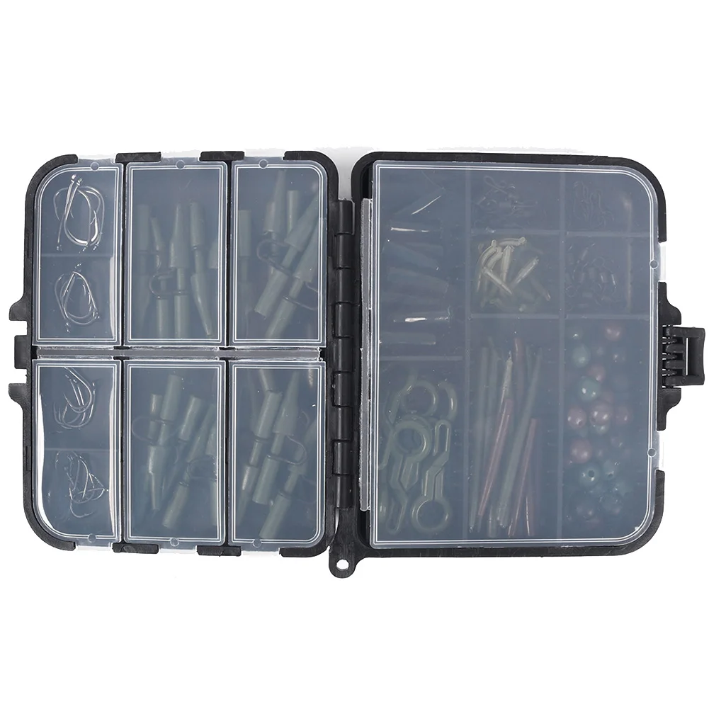 Fishing Carp Tackle Rigs Safe To Carry Hooks Not Easy To Be Crushed Sturdy Plastic Box Swivels Terminal Weights
Fishing Carp Tackle Rigs Safe To Carry Hooks Not Easy To Be Crushed Sturdy Plastic Box Swivels Terminal Weights