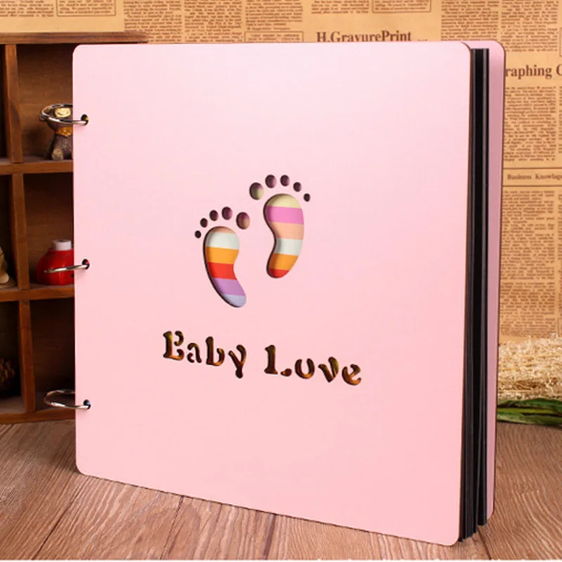 2018 Photo Albums 12inch Color Wood Cover Albums Handmade Loose-leaf Pasted Photo Album Personalized Baby Lovers DIY Photo Album
2018 Photo Albums 12inch Color Wood Cover Albums Handmade Loose-leaf Pasted Photo Album Personalized Baby Lovers DIY Photo Album