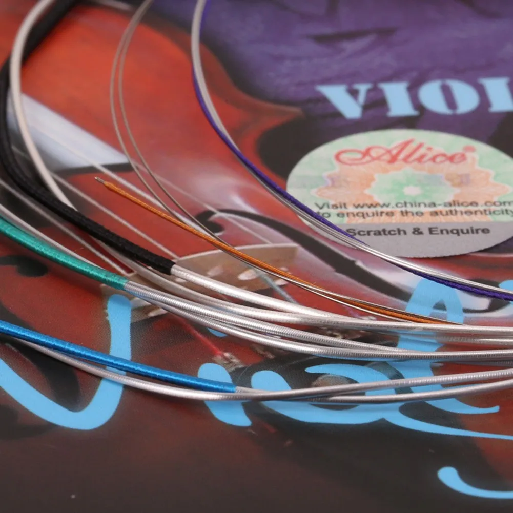 4/4 Violin Strings Full Nylon Pro Single Size String Strings Violin Core EADG Extra For Alice Durable Practical
4/4 Violin Strings Full Nylon Pro Single Size String Strings Violin Core EADG Extra For Alice Durable Practical