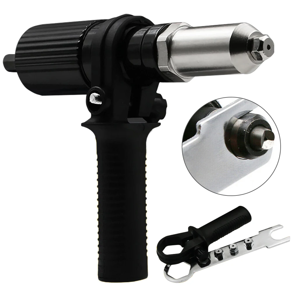 Electric Rivet Gun Insert Nut Adaptor Drill Adapter Electric Rivet Gun Cordless Riveting Tool Insert Nut Pull Rivet Tool
Electric Rivet Gun Insert Nut Adaptor Drill Adapter Electric Rivet Gun Cordless Riveting Tool Insert Nut Pull Rivet Tool