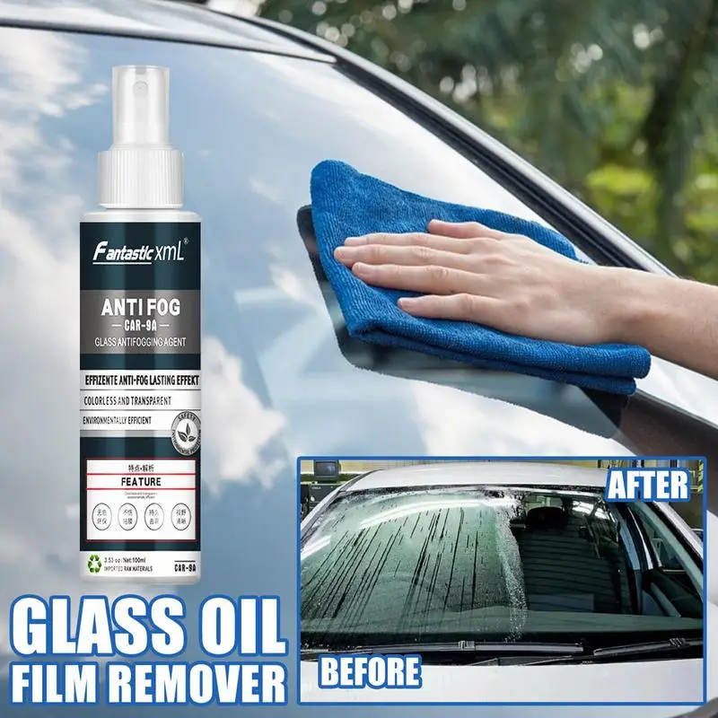 Car Anti Fog Spray Automobile Glass Defogger Agent Universal Automotive Antifogging Spray Cleaner Auto Detailing Accessories
Car Anti Fog Spray Automobile Glass Defogger Agent Universal Automotive Antifogging Spray Cleaner Auto Detailing Accessories