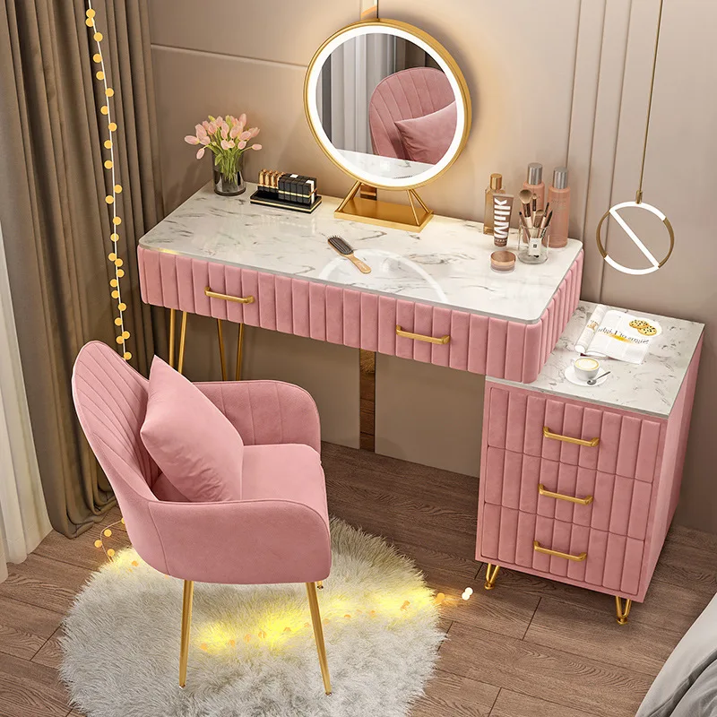 Nordic Small Family Model Bedroom Contracted and Contemporary Simple Makeup Table Dresser Economy Self-contained Home Furniture
Nordic Small Family Model Bedroom Contracted and Contemporary Simple Makeup Table Dresser Economy Self-contained Home Furniture