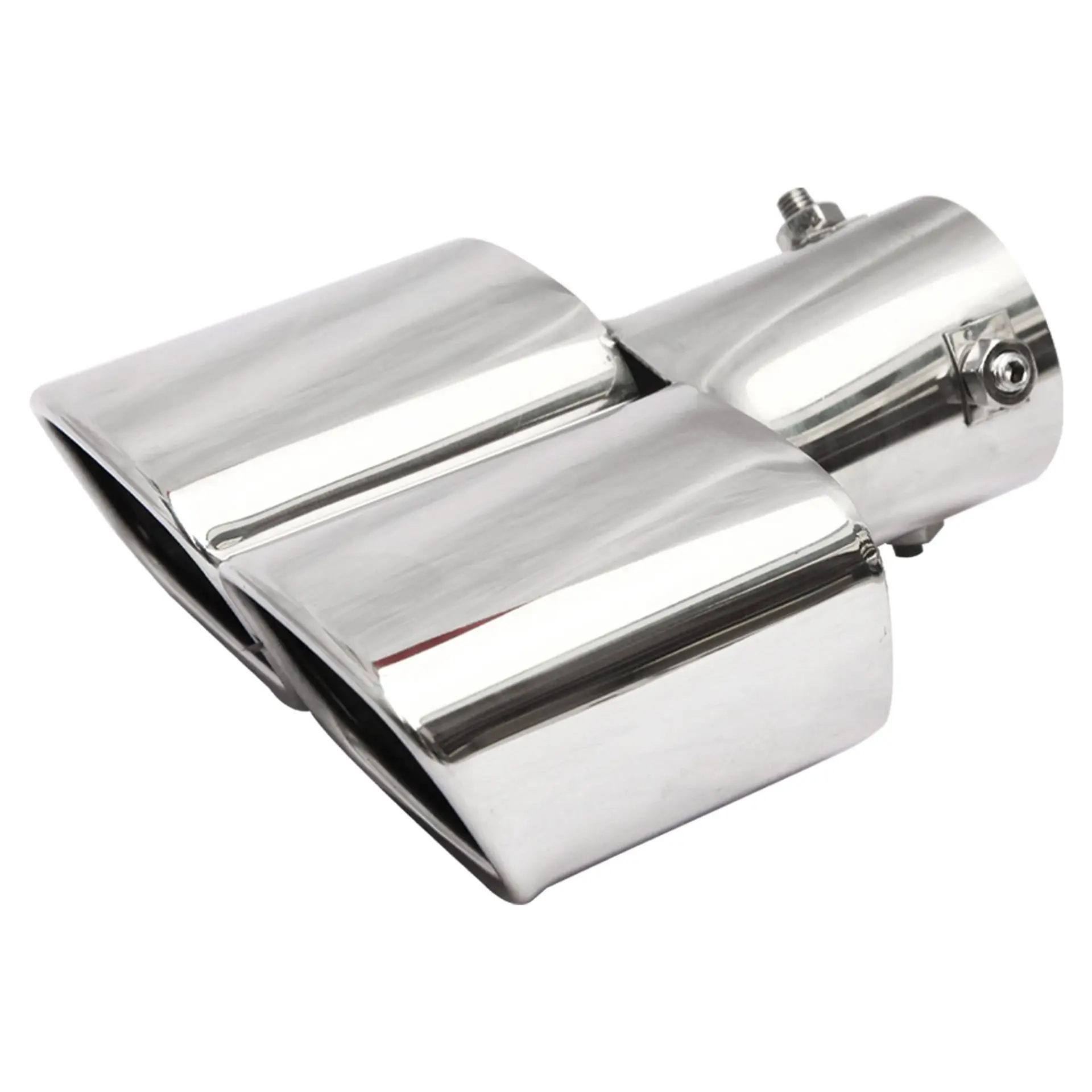 Car square mouth large double-row bent a minute two tailpipe universal stainless steel car exhaust tailpipe cover WH00061
Car square mouth large double-row bent a minute two tailpipe universal stainless steel car exhaust tailpipe cover WH00061