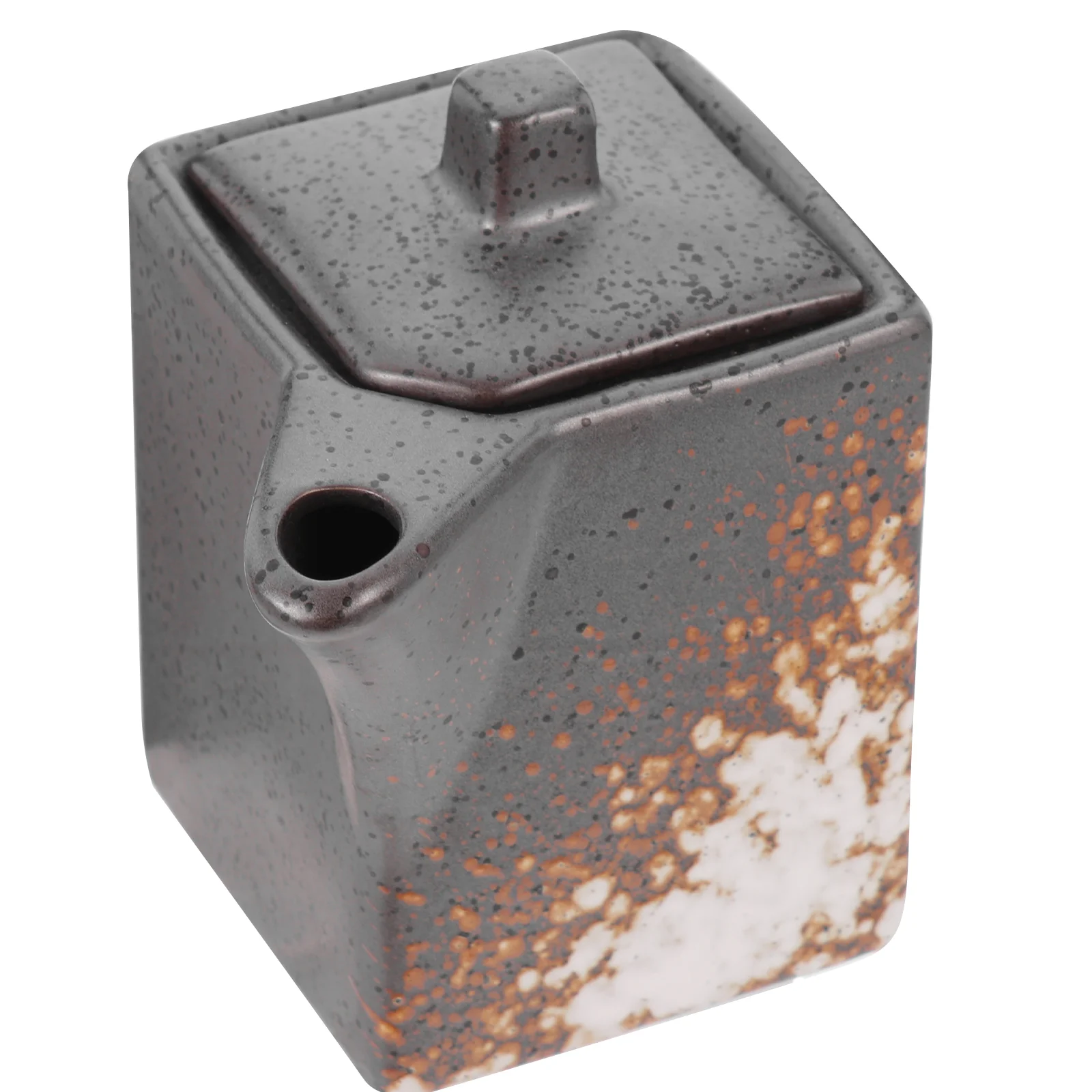 Condims Ceramic Soy Sauce Dispenser Sauce Container Oil Cruet Ceramic Olive Oil Bottle Liquid Ceramic Sauce Vinegar Pot
Condims Ceramic Soy Sauce Dispenser Sauce Container Oil Cruet Ceramic Olive Oil Bottle Liquid Ceramic Sauce Vinegar Pot