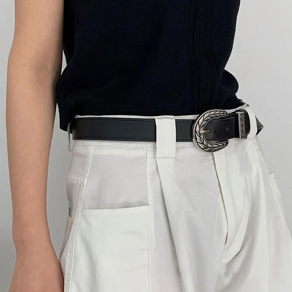 Punk Style Women Versatile Metal Buckle PU leather Belt Casual Belt Accessories Korean Waist Strap Female Waistband
Punk Style Women Versatile Metal Buckle PU leather Belt Casual Belt Accessories Korean Waist Strap Female Waistband