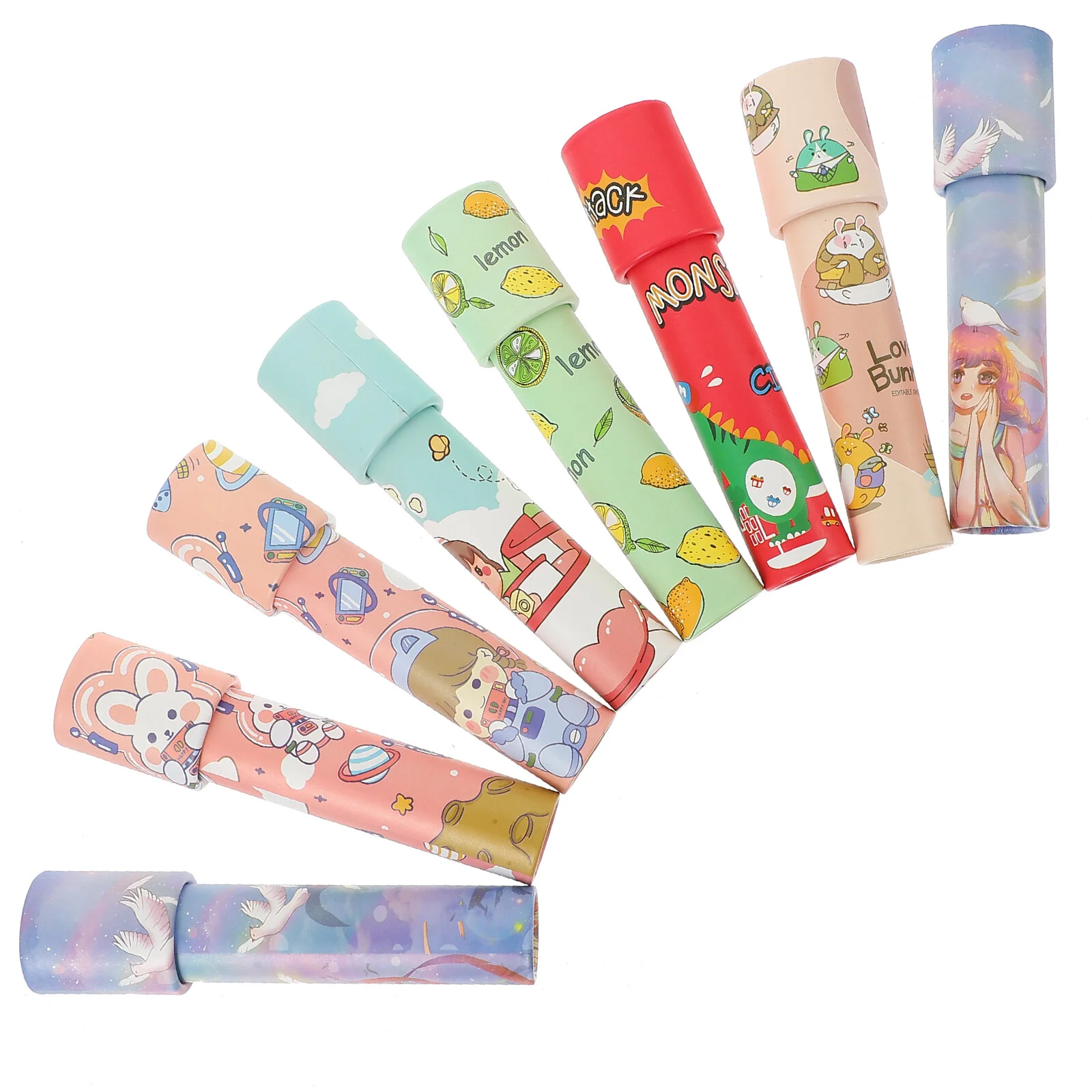 8pcs Funny Rotating Kaleidoscope Toys Children Early Educational Playthings 
8pcs Funny Rotating Kaleidoscope Toys Children Early Educational Playthings