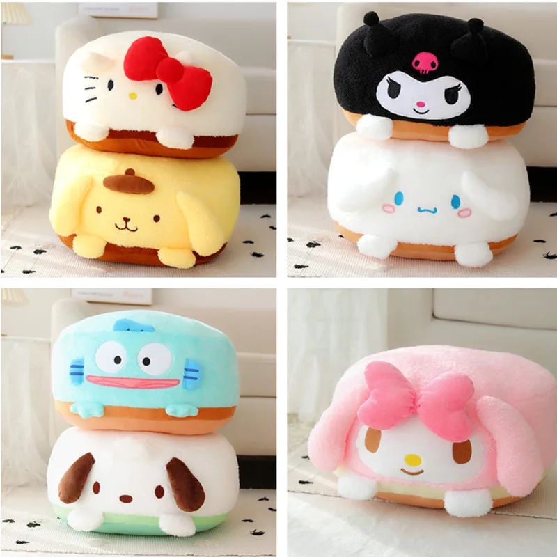 Cartoon Anime Sanrio Plush Hello Kittys Cinnamoroll Kuromi Kawaii Cute Girl Heart Stuffed Doll Pillow Small Stool Cushion Toys G
Cartoon Anime Sanrio Plush Hello Kittys Cinnamoroll Kuromi Kawaii Cute Girl Heart Stuffed Doll Pillow Small Stool Cushion Toys G