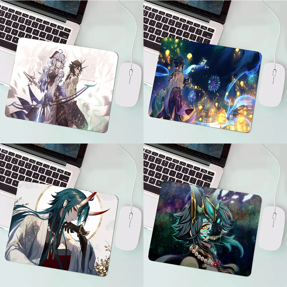 Anime Game Genshin Impact Xiao Customized MousePads Computer Laptop Desktop Mousepad Gaming Small Mouse Pad 25X20CM Keyboard Mat
Anime Game Genshin Impact Xiao Customized MousePads Computer Laptop Desktop Mousepad Gaming Small Mouse Pad 25X20CM Keyboard Mat