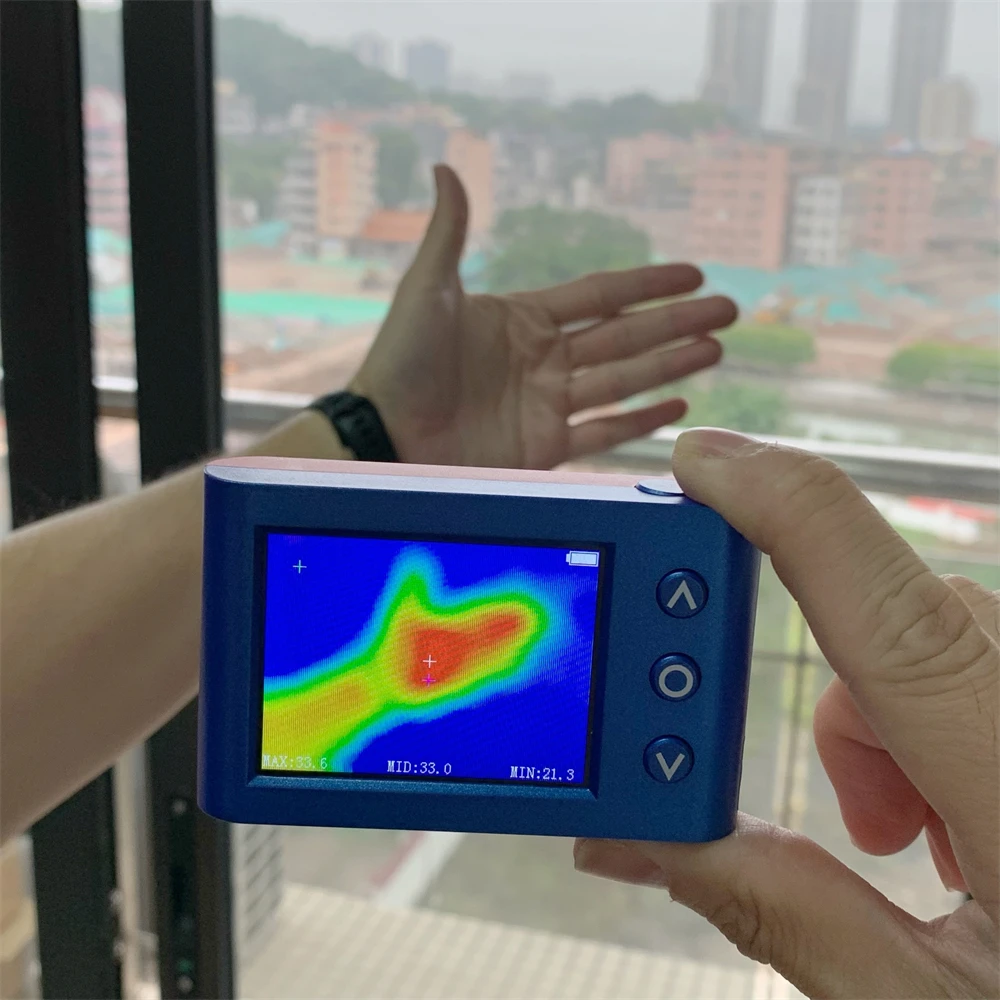 MLX90640 Digital Infrared Thermal Imager TFT Display Handheld Infrared Temperature Sensors Multipurpose Detection Tool
MLX90640 Digital Infrared Thermal Imager TFT Display Handheld Infrared Temperature Sensors Multipurpose Detection Tool