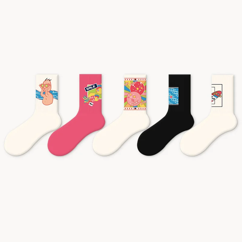 10 Pieces = 5 Pairs Kawaii Women Sports Socks for Girls Korean Style Candy Color Fine Combed Cotton Middle Tube Solid Socks
10 Pieces = 5 Pairs Kawaii Women Sports Socks for Girls Korean Style Candy Color Fine Combed Cotton Middle Tube Solid Socks