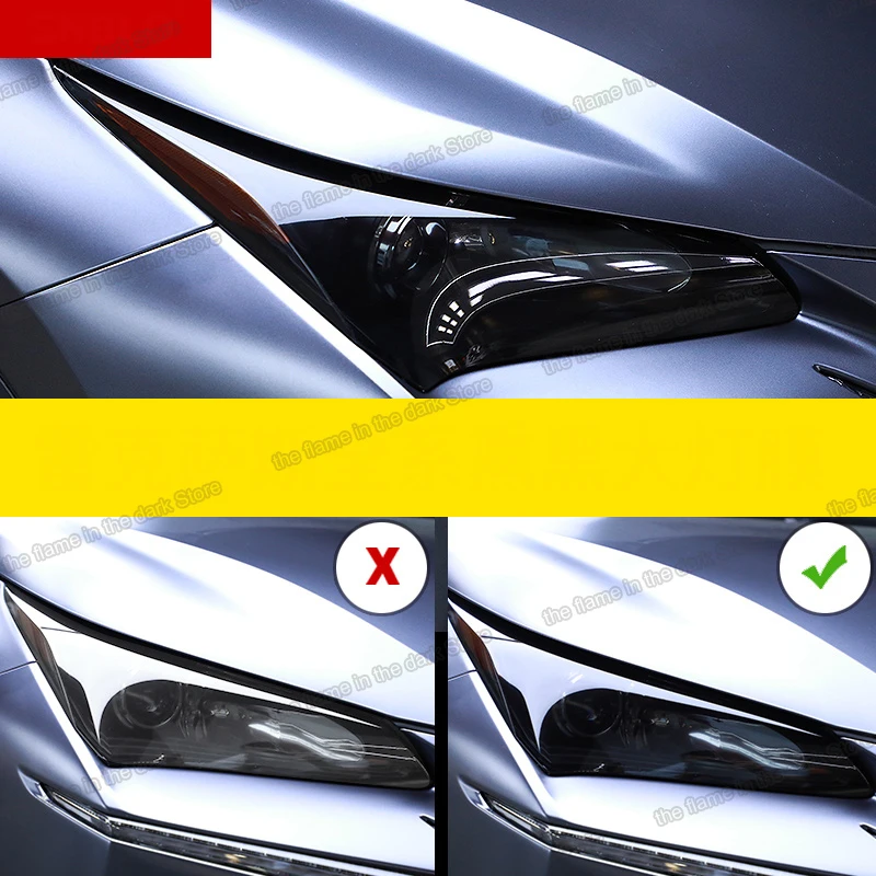 TPU Car Headlight Film Protective Sticker for Lexus NX RX GS IS CT ES gx LS LX UX black transparent Accessories styling auto
TPU Car Headlight Film Protective Sticker for Lexus NX RX GS IS CT ES gx LS LX UX black transparent Accessories styling auto