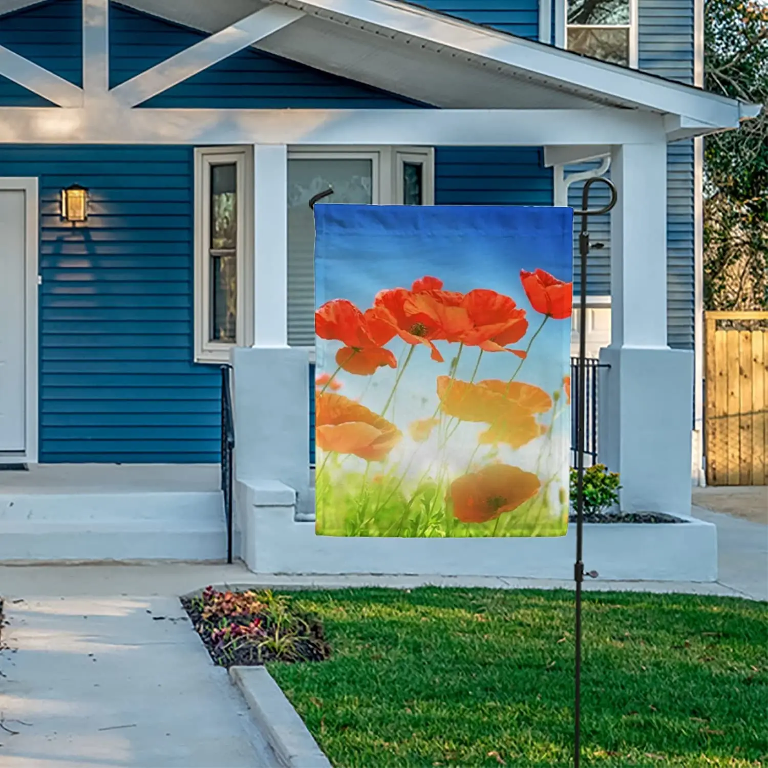 Vantaso Floral Flowers Sunshine Sky Garden Flag House Flags Hello Welcome Home Yard Banner for Outside Flower Pot Double Side Pr 
Vantaso Floral Flowers Sunshine Sky Garden Flag House Flags Hello Welcome Home Yard Banner for Outside Flower Pot Double Side Pr