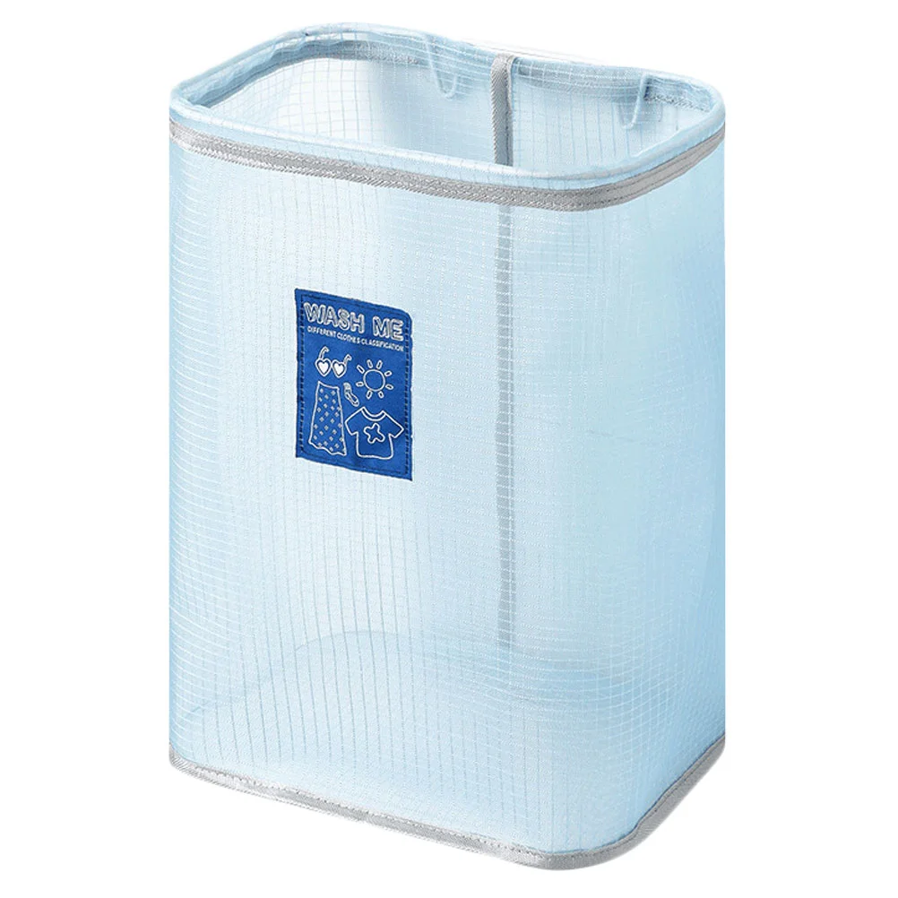 

Laundry Basket Clothes Bin Hamper Wall Storage Hanging Cloth Box Sundries Bins Dirty Mounted Collapsable Collapsible Foldable