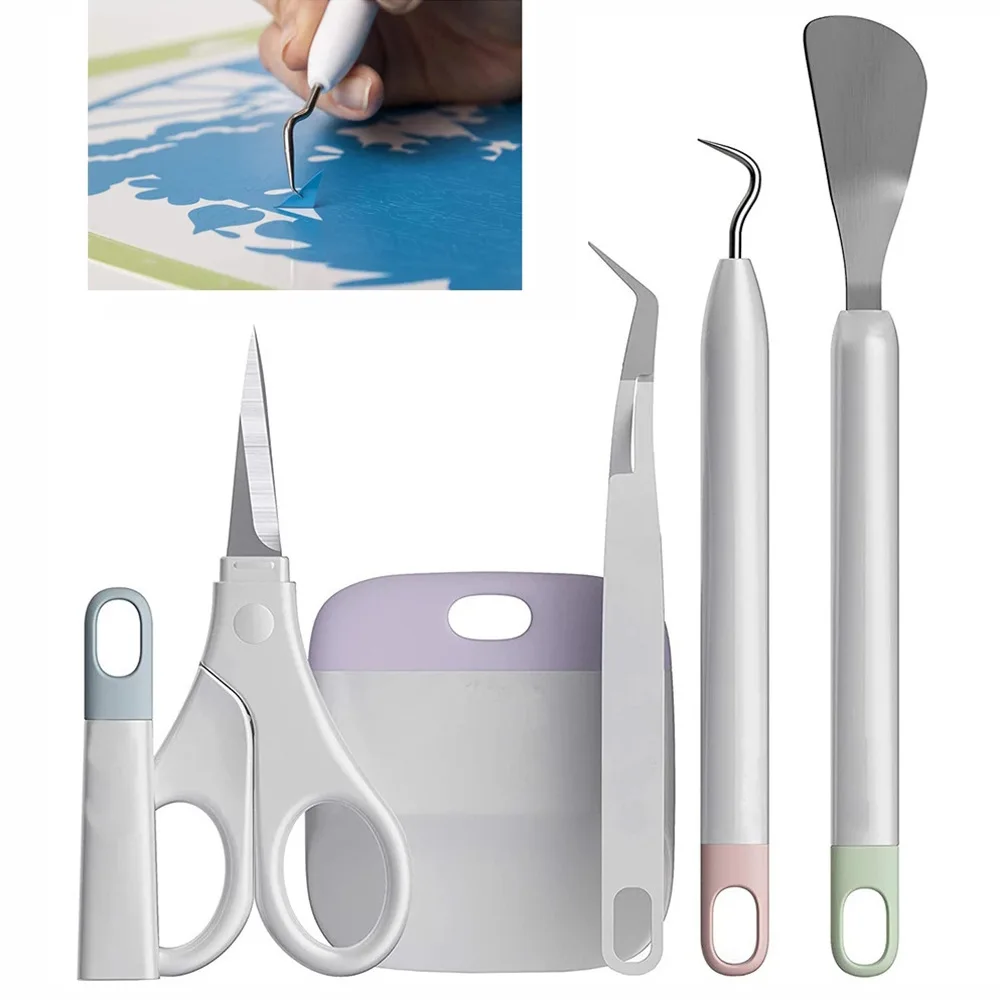 5pcs Silhouette Cameo Vinyl Weeding Tools Kit Cameo Letters DIY Craft Tools Accessories DIY Silhouette Relief Engraving Tool
5pcs Silhouette Cameo Vinyl Weeding Tools Kit Cameo Letters DIY Craft Tools Accessories DIY Silhouette Relief Engraving Tool
