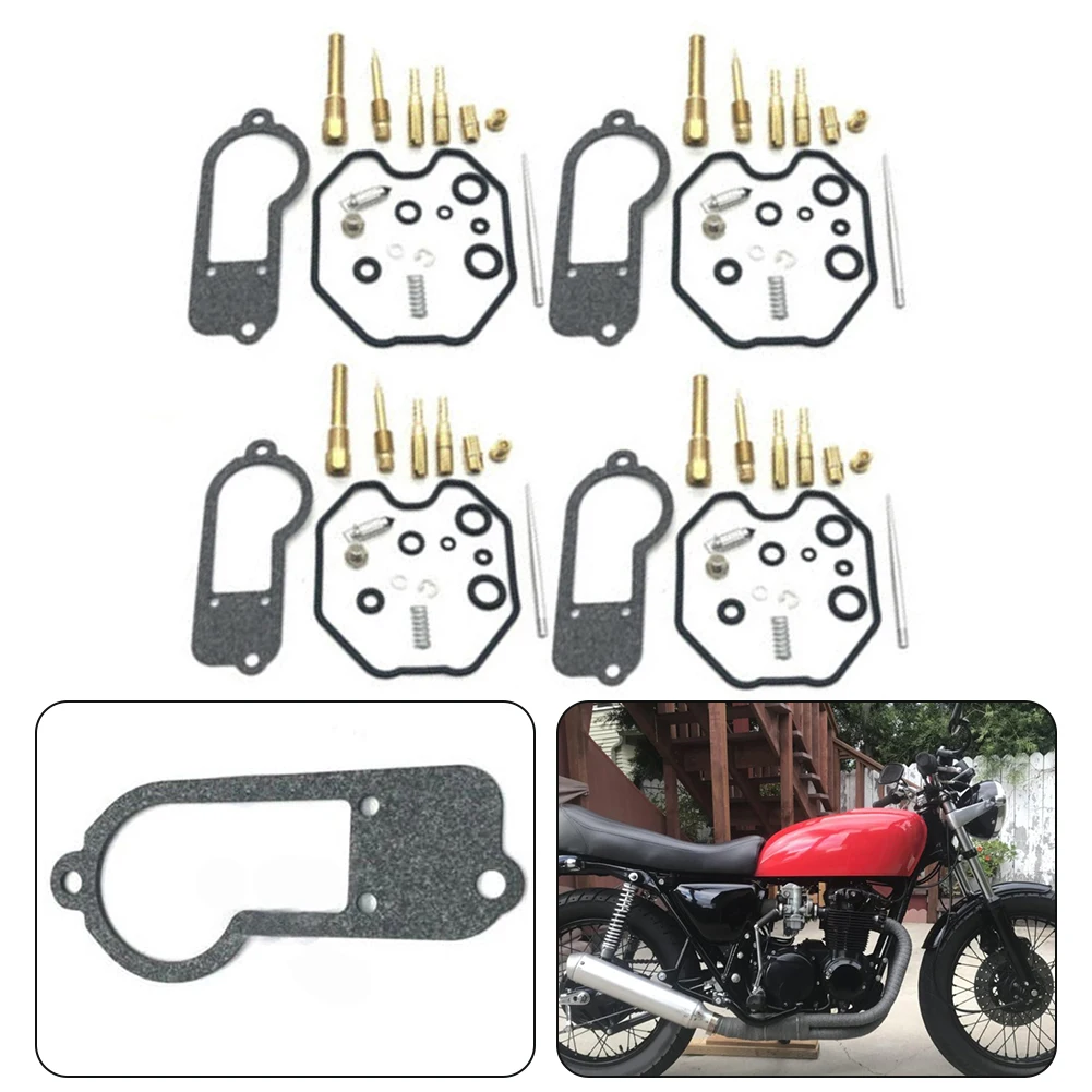 4 Sets Motorcycle Carburetor Rebuild Kit For Honda CB550 CB550K Four 1977 1978 Carb Repair Kit Accessories
4 Sets Motorcycle Carburetor Rebuild Kit For Honda CB550 CB550K Four 1977 1978 Carb Repair Kit Accessories