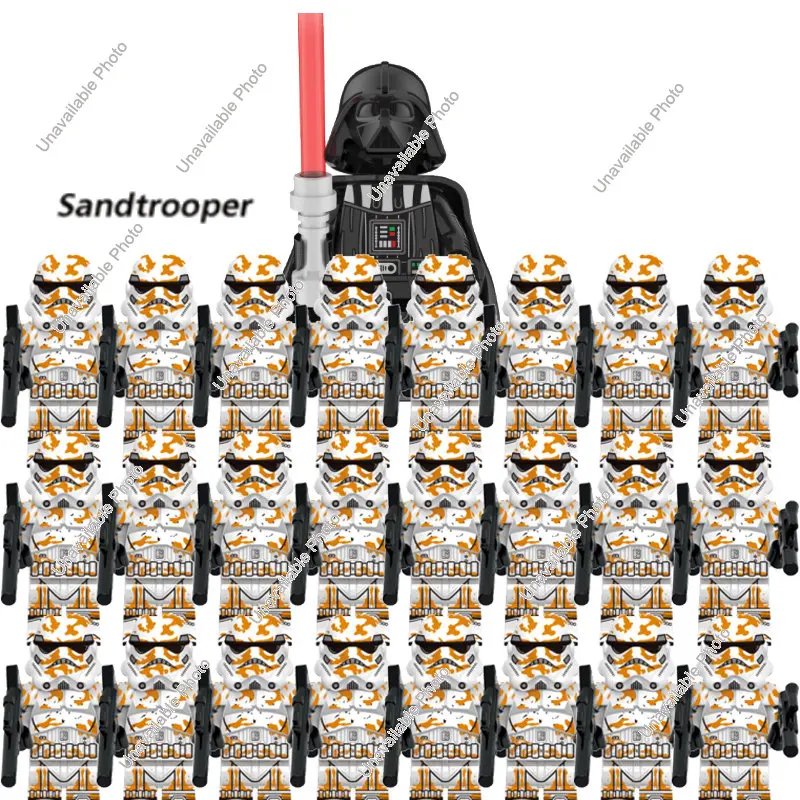 Disney Sandtrooper Clone Trooper Star Building Blocks Wars Figure Figurines ARC Trooper Fives Clone Trooper Wolfpack Trooper Toy
Disney Sandtrooper Clone Trooper Star Building Blocks Wars Figure Figurines ARC Trooper Fives Clone Trooper Wolfpack Trooper Toy