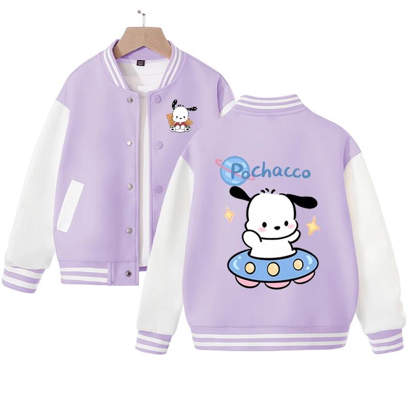 Y2K аниме Детская куртка Sanrio Kawaii полакко бейсбольная униформа для мальчиков Весна Милая мультяшная Осенняя верхняя куртка для девочек детская одежда
Y2K аниме Детская куртка Sanrio Kawaii полакко бейсбольная униформа для мальчиков Весна Милая мультяшная Осенняя верхняя куртка для девочек детская одежда