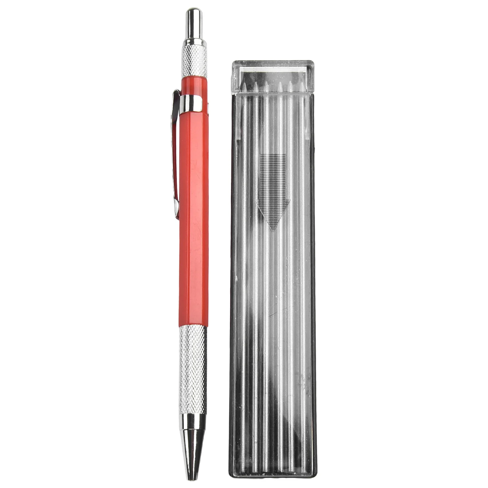 Welders Pencil Metal Marker Pen With 12PCS Silver Streak Refills Mechanical Welder Pencil For Steel Scribing Engraving Supplies
Welders Pencil Metal Marker Pen With 12PCS Silver Streak Refills Mechanical Welder Pencil For Steel Scribing Engraving Supplies