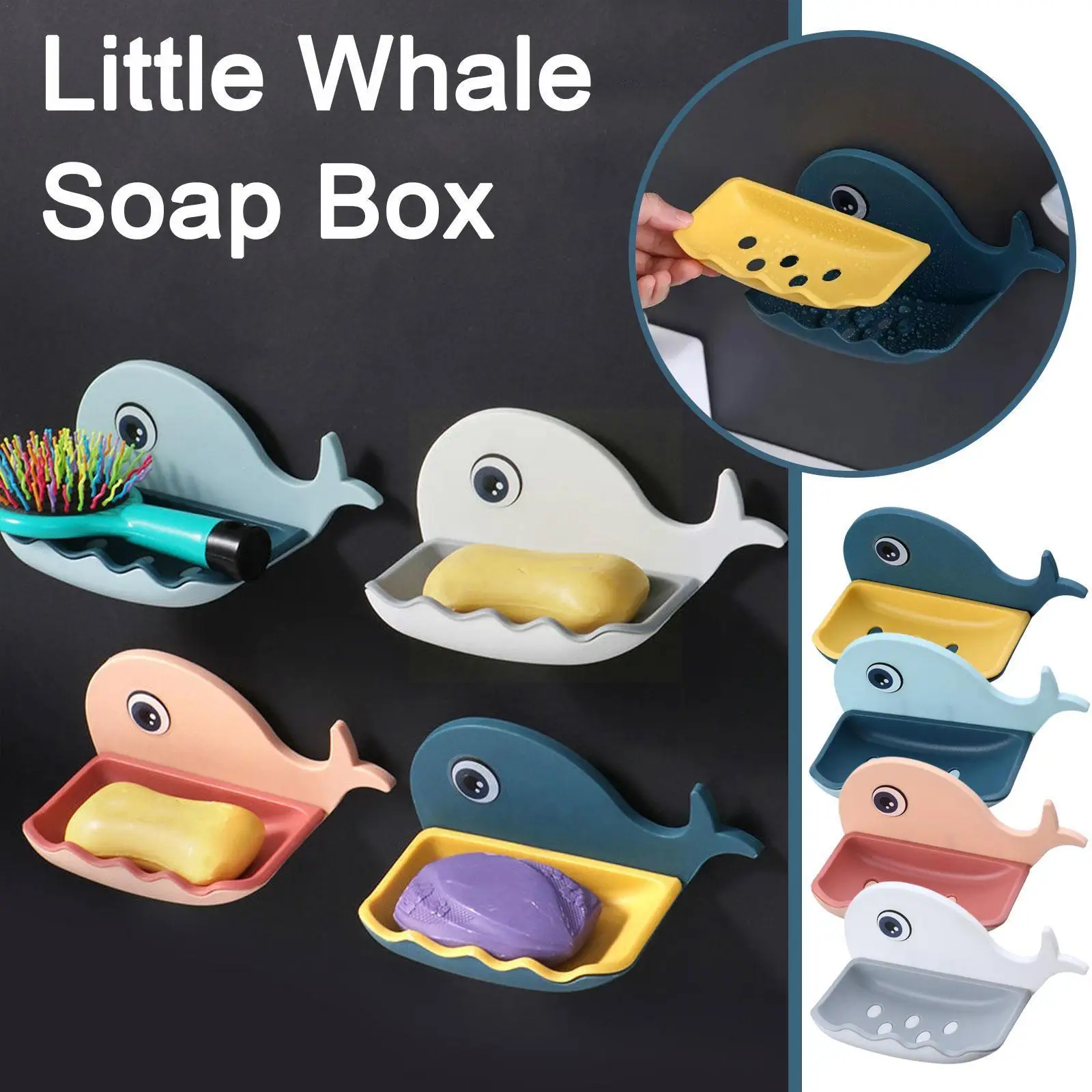 Shower Portable No Punching Fish Shape Soap Box Dish Accessories Storage Organization Bathroom Rack Supplies Pads Tray Hold G4o0
Shower Portable No Punching Fish Shape Soap Box Dish Accessories Storage Organization Bathroom Rack Supplies Pads Tray Hold G4o0
