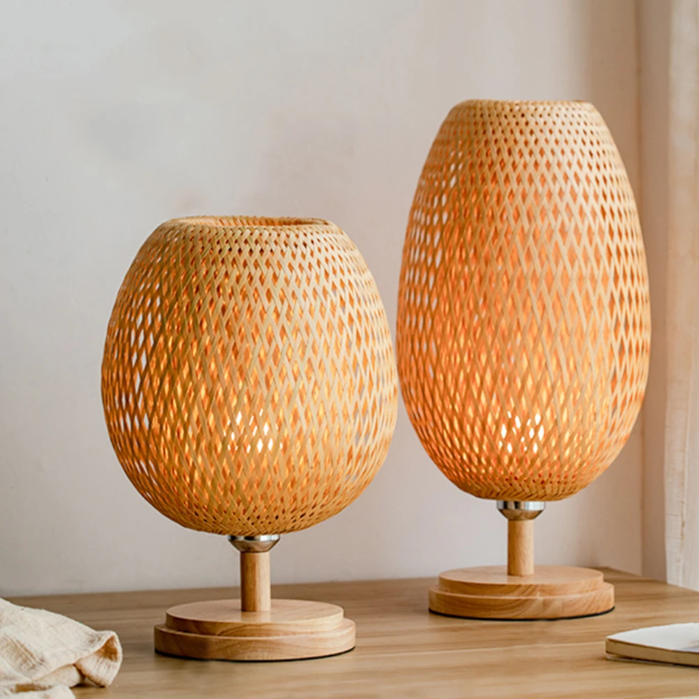 Bamboo Handicraft Weaving Bedroom Desk Lamp Study Desk Lamp Bedside Table Lamp Bar Table Living Room Decoration Warm Bamboo Lamp
Bamboo Handicraft Weaving Bedroom Desk Lamp Study Desk Lamp Bedside Table Lamp Bar Table Living Room Decoration Warm Bamboo Lamp
