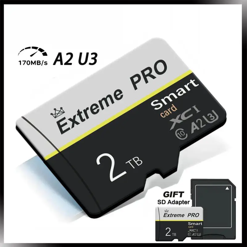 Оригинальная 1 ТБ 2 Micro TF Mini SD-карта 256 ГБ 512 128 64 флэш-карта памяти для