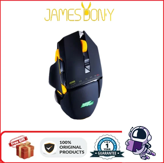 Проводная игровая мышь James Donkey 325S для киберспорта и макросъемки
Проводная игровая мышь James Donkey 325S для киберспорта и макросъемки