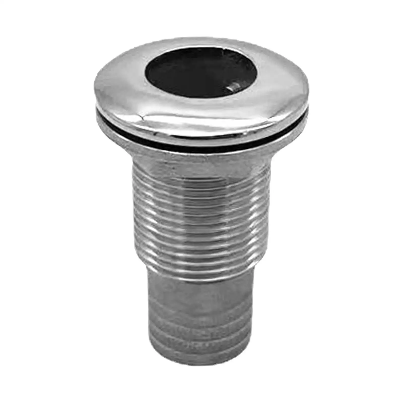 Marine Thru Hull Fitting Water Outlet Stainless Steel Drain Joint Silver 
Marine Thru Hull Fitting Water Outlet Stainless Steel Drain Joint Silver
