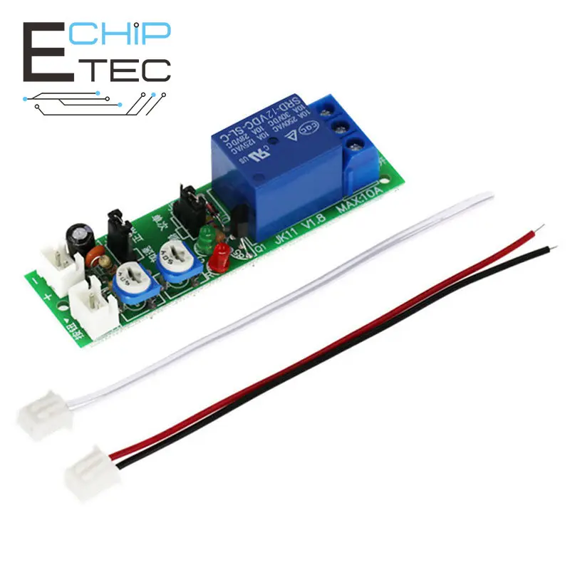 

1PCS HY-01 DC 5/12/24V Infinite Cycle Delay Timing Timer Relay Module ON OFF Switch Time Delay Relays Module