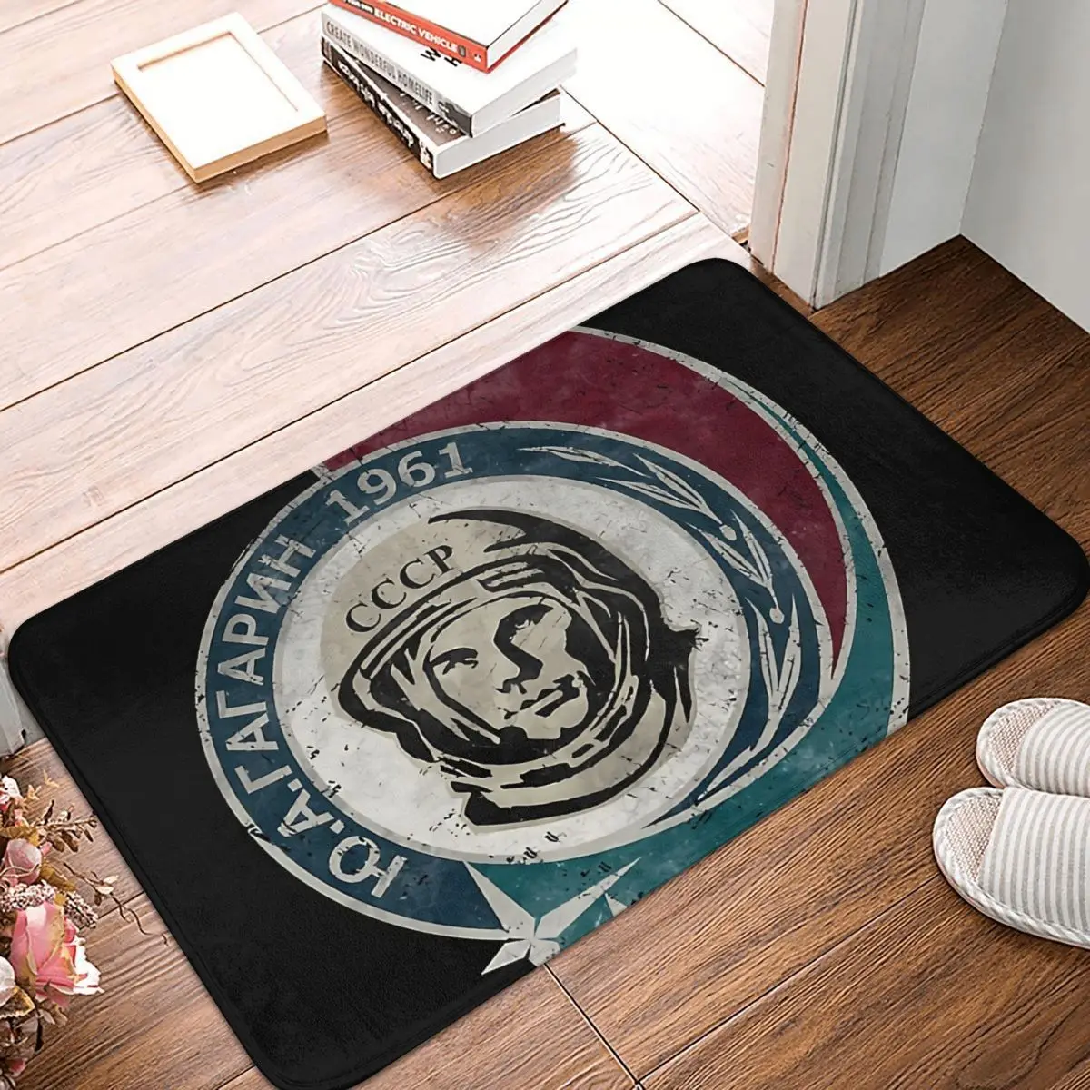 Russian CCCP Anti-Slip Doormat Kitchen Mat Yuri Gagarin 1961 Balcony Carpet Welcome Rug Bedroom Decorative
Russian CCCP Anti-Slip Doormat Kitchen Mat Yuri Gagarin 1961 Balcony Carpet Welcome Rug Bedroom Decorative